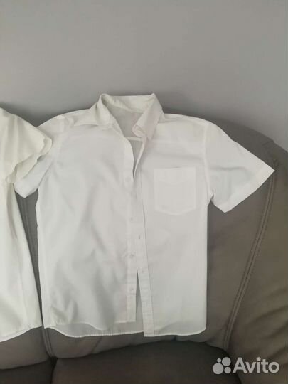 Рубашки белые