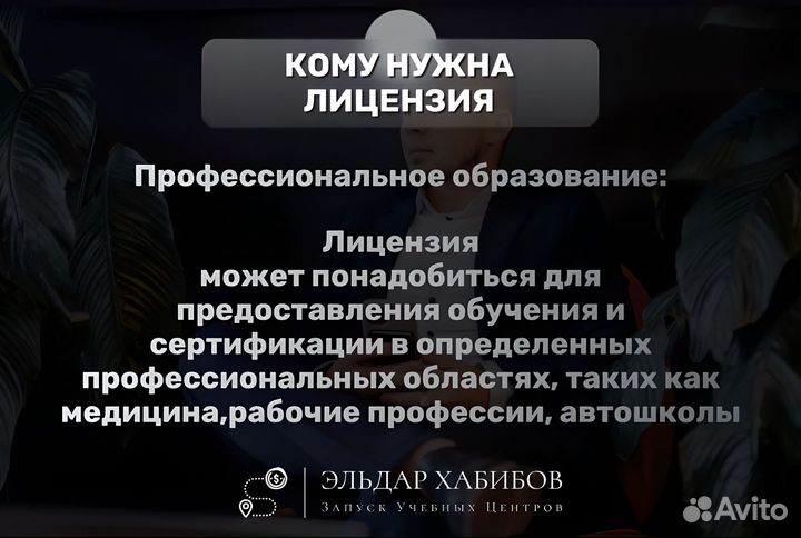 Образовательная лицензия под ключ