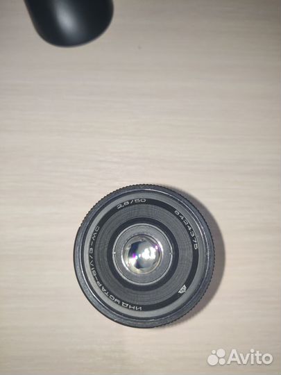 Объектив Индустар 61-л/3-мс 2,8/50 + переходник