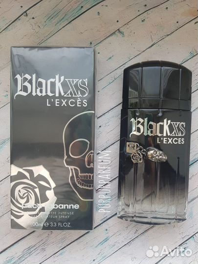 Мужские духи Paco rabanne black xs l exces 100 мл