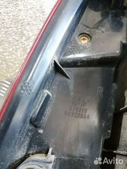 Фонарь правый верхний Geely Emgrand X7 New 2016