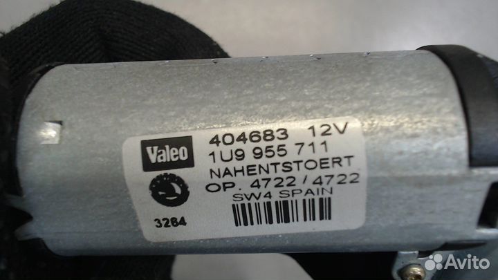 Двигатель стеклоочистителя задний Skoda Octavia To