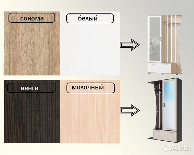 Прихожая Домино 4