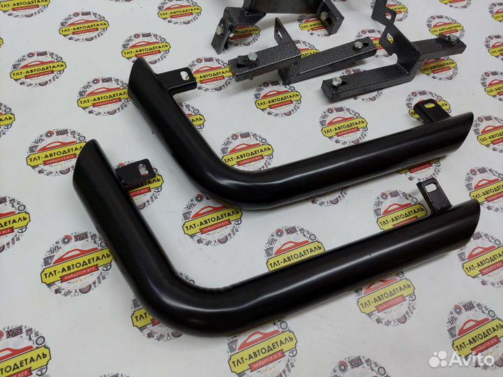 Защита заднего бампера УАЗ Патриот 