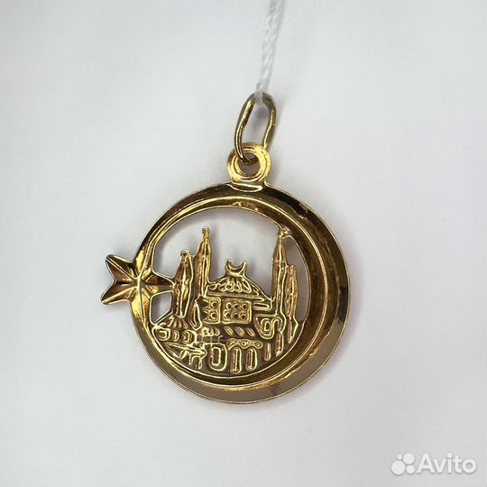 Золотая подвеска