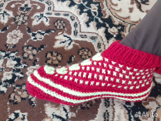 Носки вязаные (следки)