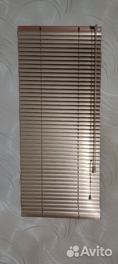 Жалюзи алюминиевые 2шт. (цвет-золото)