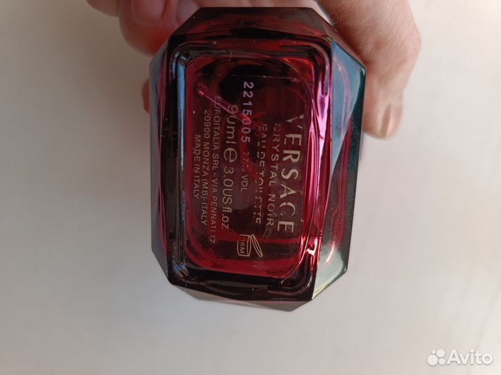 Versace crystal noir 90 мл