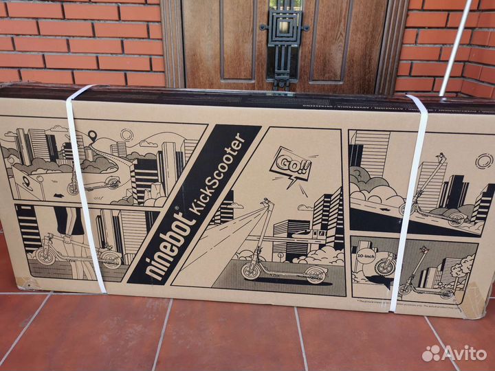 Электросамокат Ninebot Kickscooter D18U новый