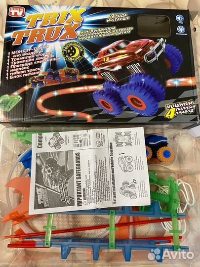 Игрушечный трек trix trux/монстер траки