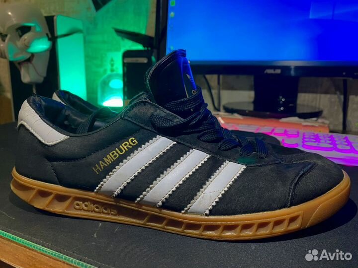 Adidas мужские кроссовки кожаные