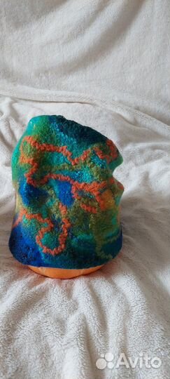 Шапка валяная из итальянской шерсти