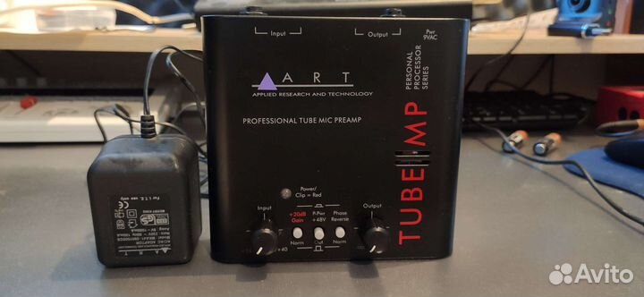 Ламповый микрофонный предусилитель ART tube MP