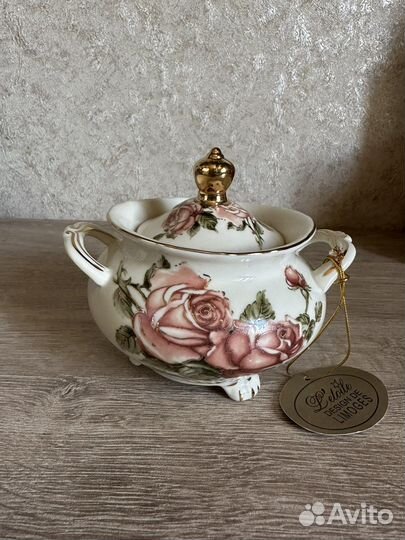 Посуда корейская роза