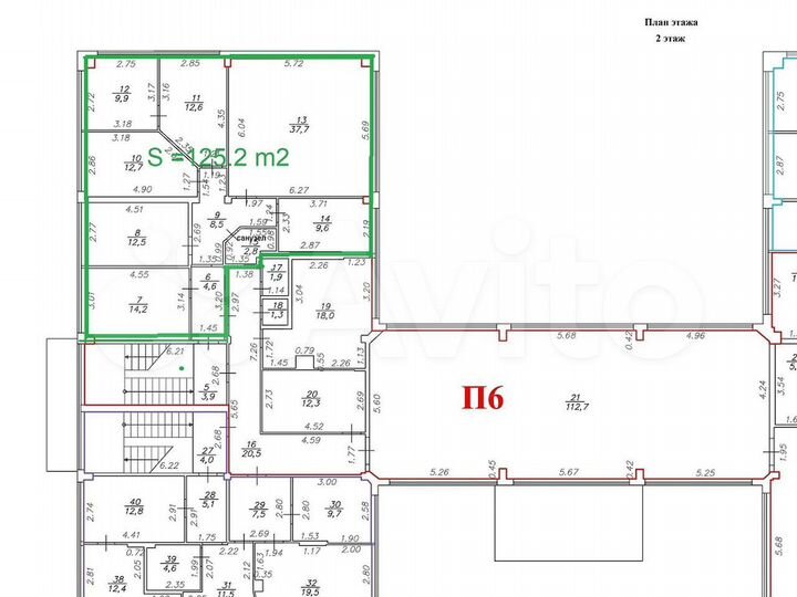 Офис, 125.2 м²