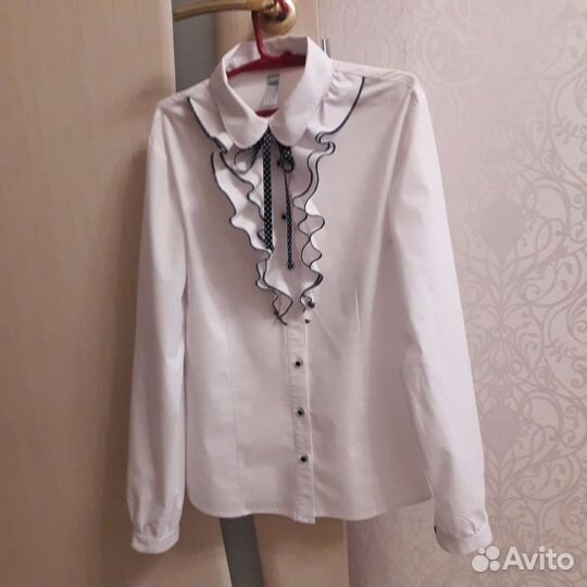 Блузка белая для девочек
