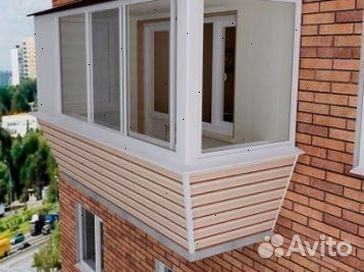 Балкон пластик