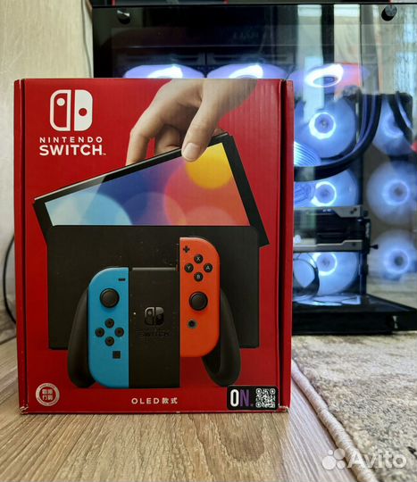 Новая Nintendo Switch oled
