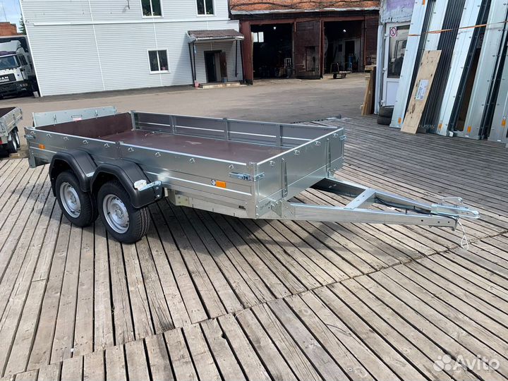 Прицеп сст 7132-19-Ш (2-ух осн.) (без тента и дуг