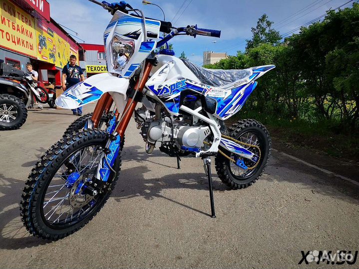 Мотоленд кросс apex125 (2022 Г.) (синий)