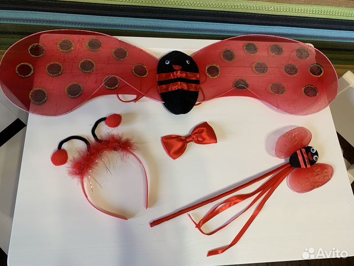 Костюм божьей коровки на 4-6лет