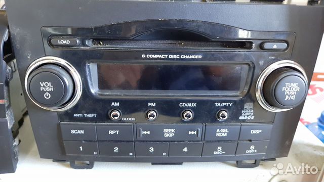 Штатная магнитола Honda CR-V