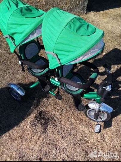 Велосипед для двойни или погодок