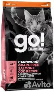 Carnivore Grain-Free Salmon, Go, 7260 g