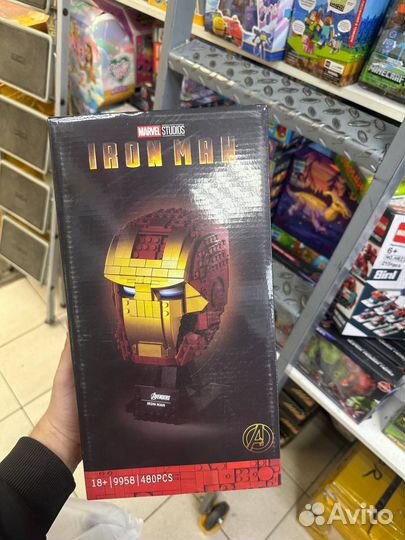 Конструктор шлем железного человека