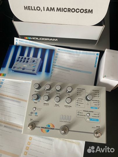 Hologram microcosm педаль эффектов