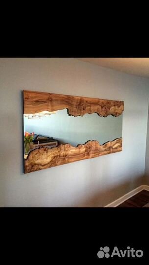 Зеркала с обрамлением из слэбов