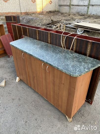 Тумба со шкафами прилавок