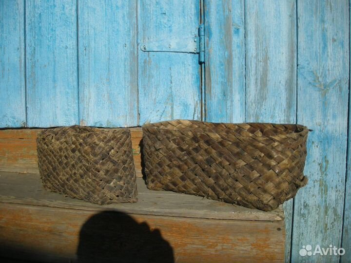 Короб берестяной лыковый туесок пестерь самовывоз