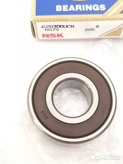 6203 2RS (DDU/CM) подшипник NSK оригинал Япония