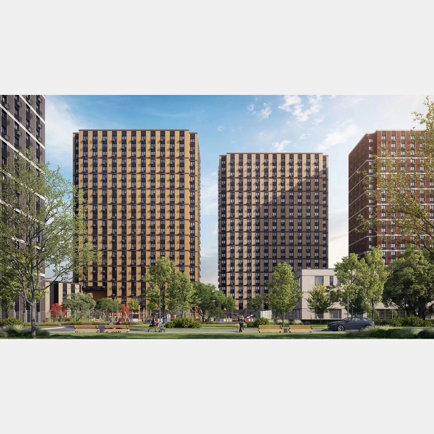 1-к. квартира, 37,5 м², 6/23 эт.