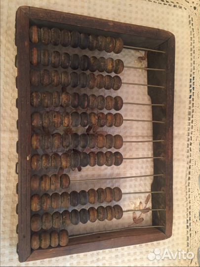 Счёты антикварные