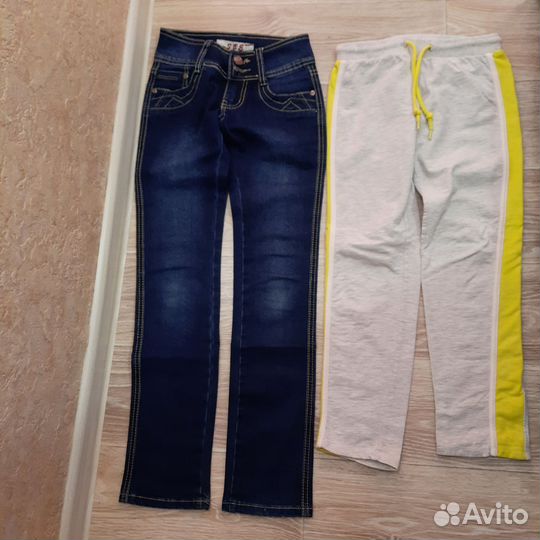 Детские вещи пакетом на девочку 7-9лет