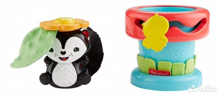 Развивающая игрушка Fisher-Price Цветочный горшок