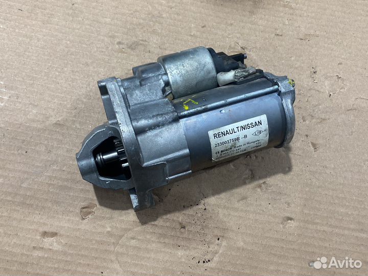 Стартер Renault 1.5dci K9K Dacia Nissan