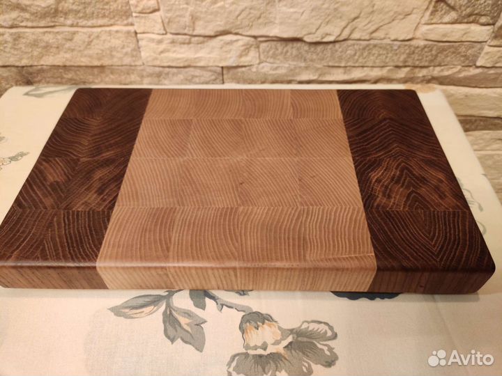 Торцевая разделочная доска из Дуба