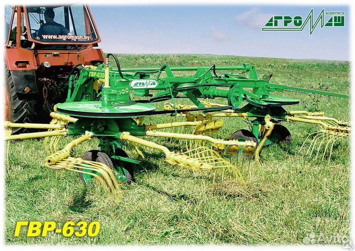 Грабли, ворошилки, валкователи Кормилец ГВК-4, 2023