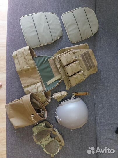 Комплект защиты для страйкбола