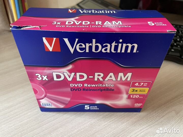 Диски dvd ram