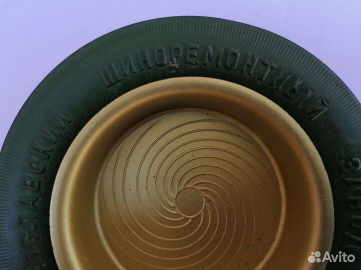 Пепельница ссср,шиноремонтный завод