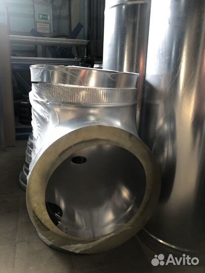 Дымоход сэндвич / Отвод сэндвич