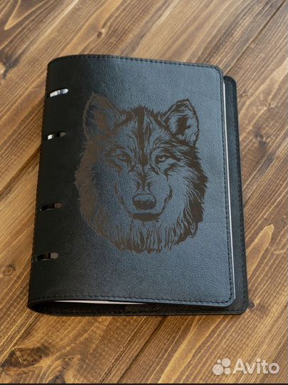 Кожаный ежедневник