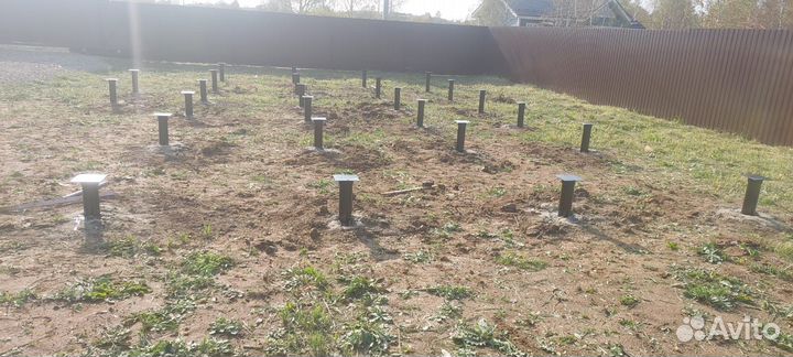 Винтовые сваи под ключ