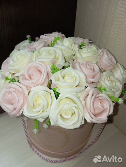 Букет цветов из мыла