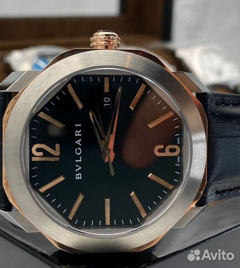 Красивые мужские наручные часы Bvlgari