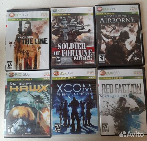 Игры на xbox 360 диски